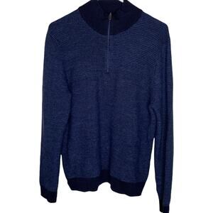 Calvin Klein Italian Yarn blue sweater